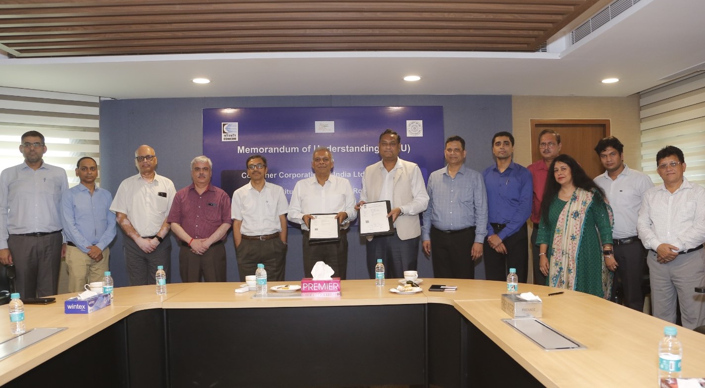 IIT Roorkee and CONCOR partner to enhance logistics and supply chain management