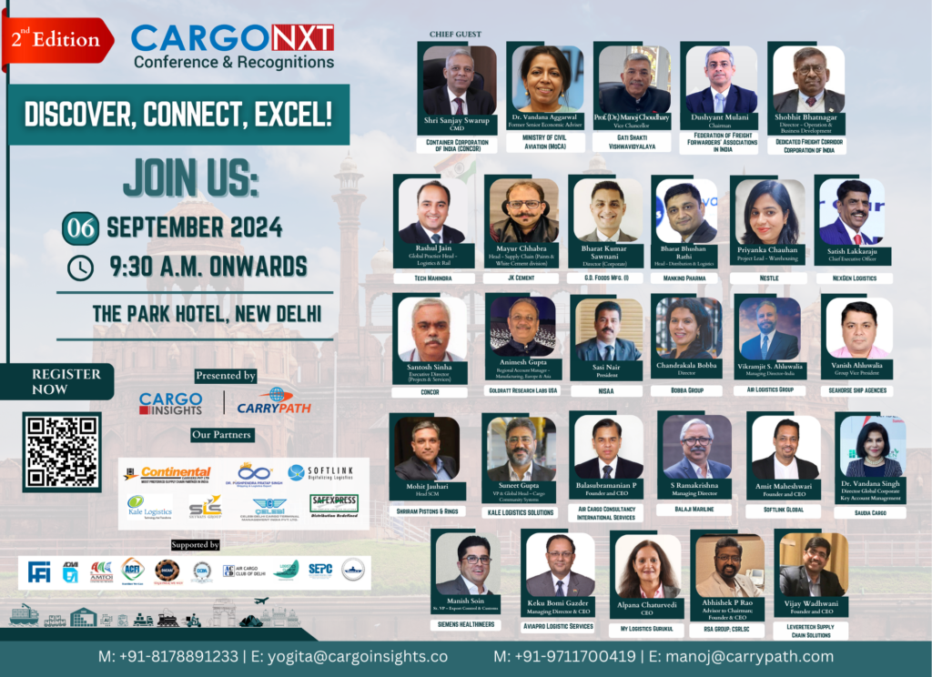 Cargo Insights announces the 2nd Edition of CargoNXT Conference & Recognitions