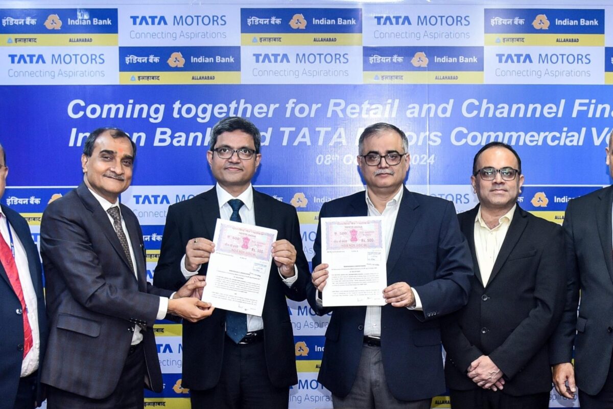 Indian Bank and Tata Motors partner to boost financing for logistics sector