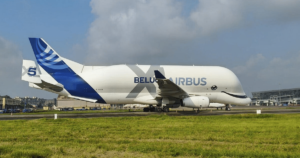 World’s largest cargo plane Beluga XL lands at Kolkata airport again