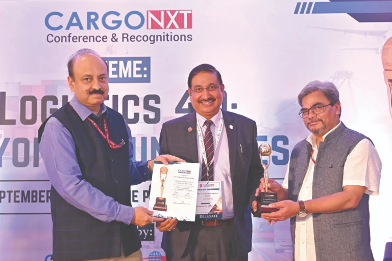 Dr. Singh recognized as “Logistics Excellence Leader of the Year”