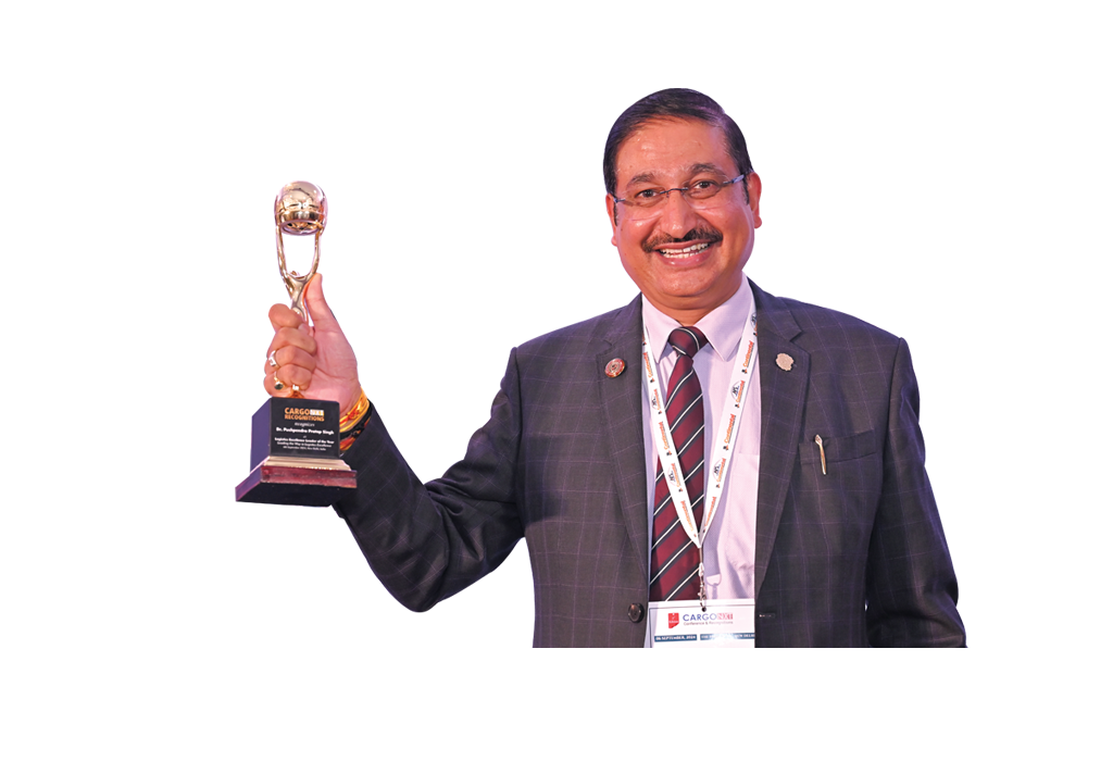 Dr. Singh recognized as “Logistics Excellence Leader of the Year”