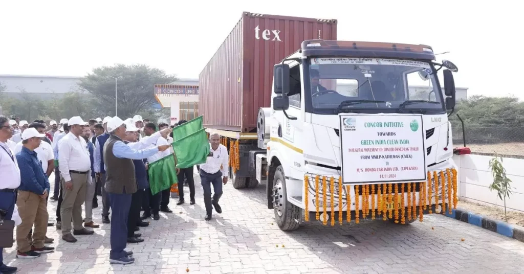 CONCOR launches LNG station to revolutionize green logistics in Rajasthan