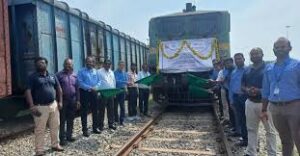 TVS Go Green Express train inaugurated to boost green logistics