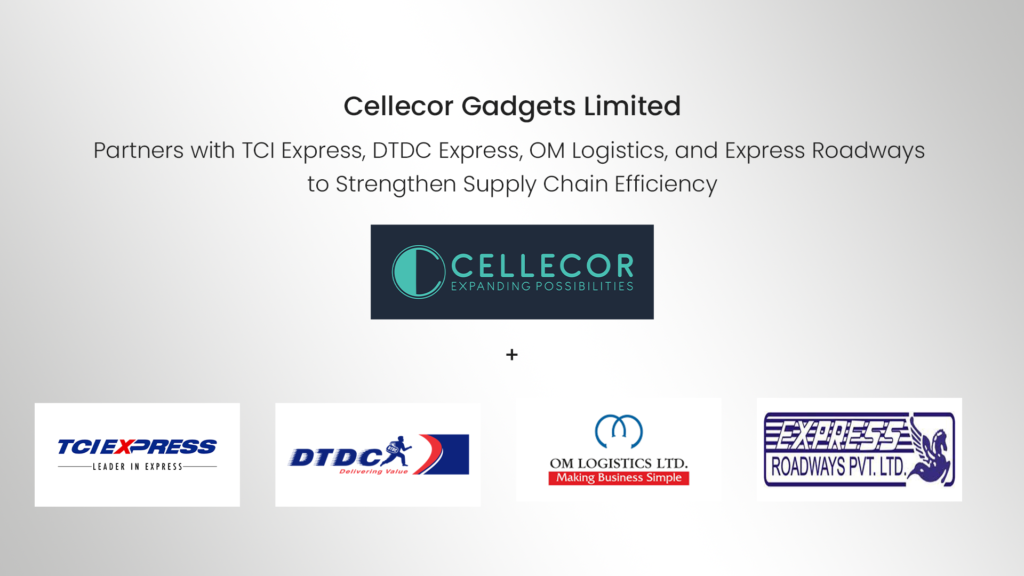 Cellecor Gadgets partners with logistics leaders for seamless supply chain