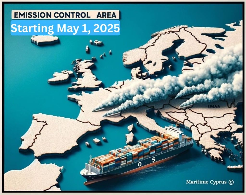 Mediterranean Sea to be designated Emission Control Area starting May 2025