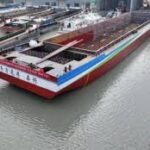 China launches first hydrogen-powered container ship