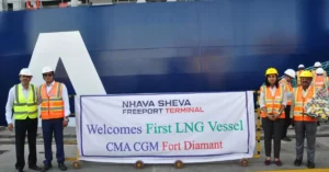 CMA CGM’s LNG-powered vessel makes first visit to Nhava Sheva