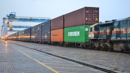 CONCOR launches double-stack train service to boost cargo efficiency