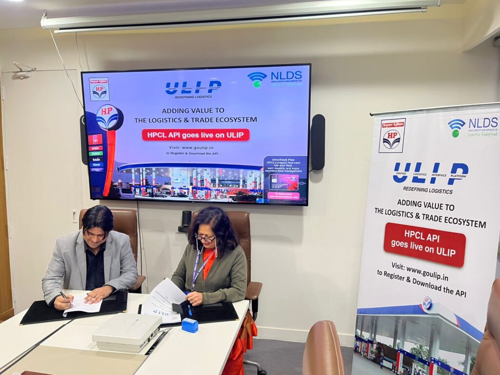 HPCL and NLDS partner to integrate APIs with ULIP, revolutionising logistics transparency