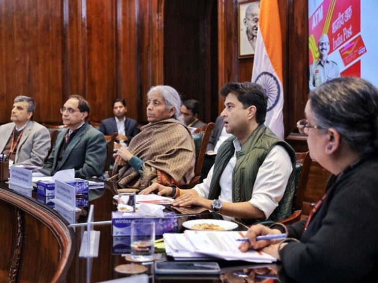 Scindia meets Sitharaman to outline India Post's modernization plan