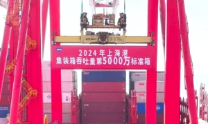 Shanghai Port achieves record 50 million TEUs in 2024