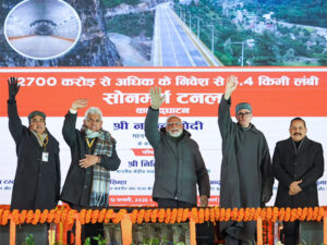 PM Modi inaugurates Sonamarg tunnel, unveils infra push in J&K