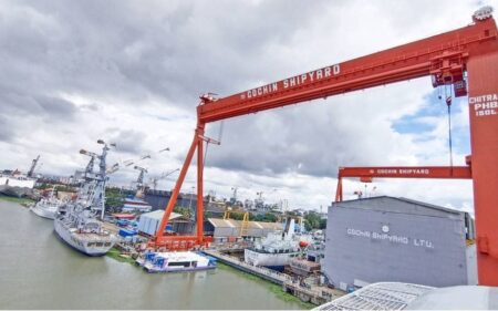 Cochin Shipyard plans new shipbuilding facility with global tie-up