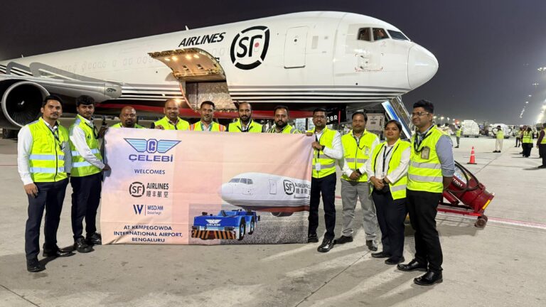 Çelebi India to handle SF Airlines freighters at Bengaluru airport