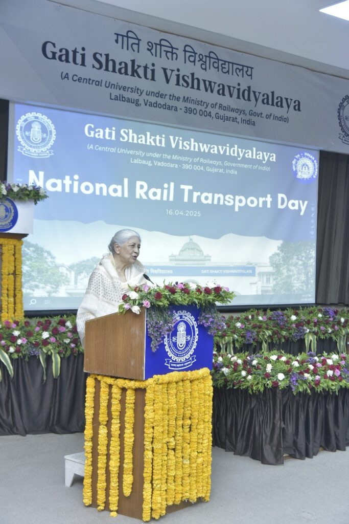 GSV marks rail transport day with tribute to India's rail legacy
