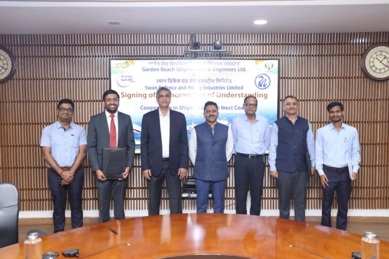 Swan Defence, GRSE join hands to boost Indian Shipbuilding