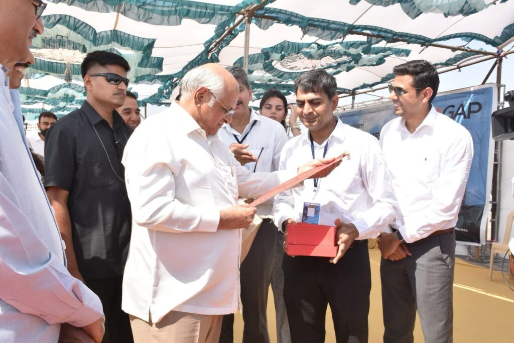 Gujarat CM reviews Dholera smart city & Semicon hub progress and infrastructure 1 Gujarat CM reviews Dholera smart city & Semicon hub progress and infrastructure