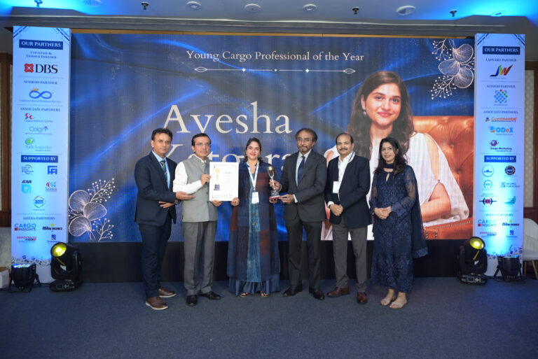 Ayesha Katgara honoured as Young Cargo Professional at CargoNXT 2025