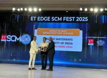 IWAI's Jal Marg Vikas project honoured at ET Edge SCM Fest 2025