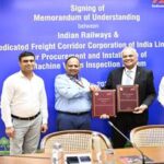 Indian Railways adopts AI for train safety, signs MoU with DFCCIL