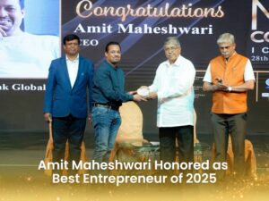 Softlink Global CEO Amit Maheshwari honoured with Best Entrepreneur award