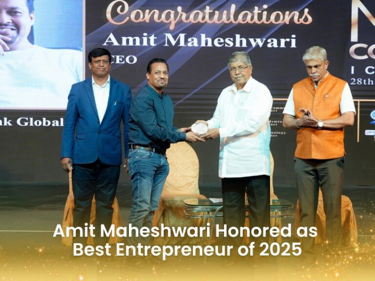 Softlink Global CEO Amit Maheshwari honoured with Best Entrepreneur award