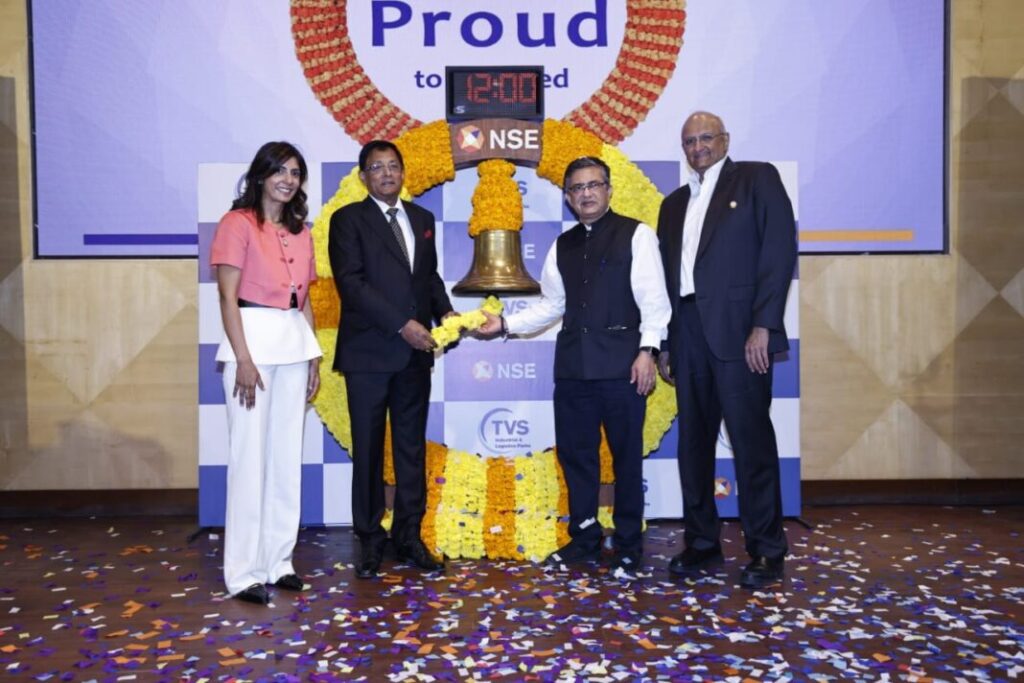 TVS ILP lists India’s first corporate warehousing InvIT on NSE 1 TVS ILP lists India’s first corporate warehousing InvIT on NSE