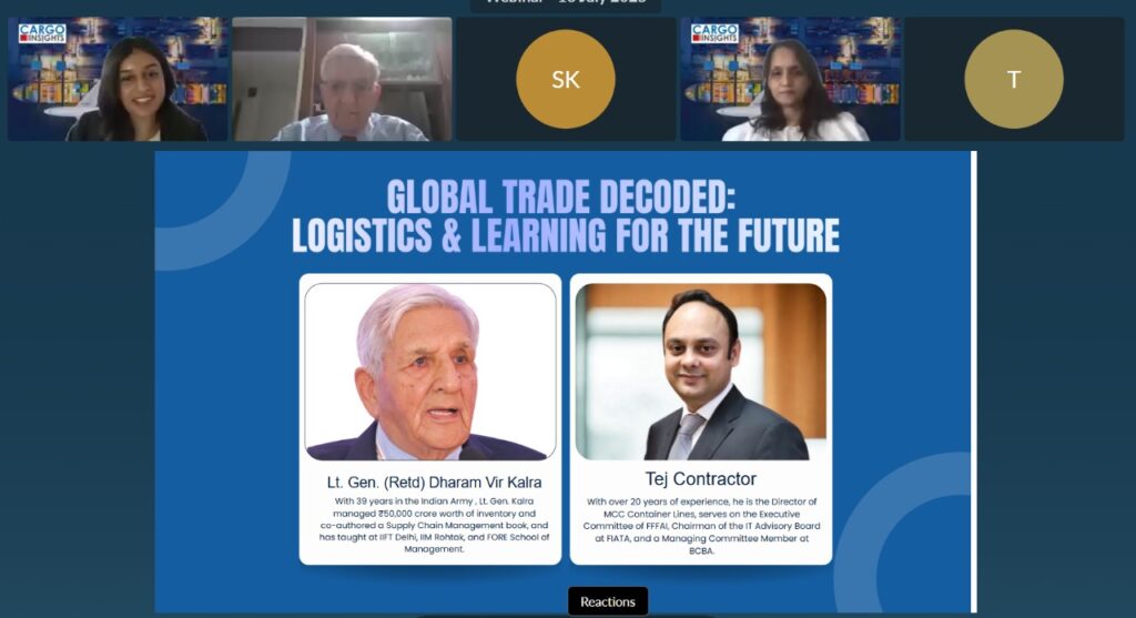 Cargo Insights’ webinar draws 110+ attendees, sparks trade dialogue