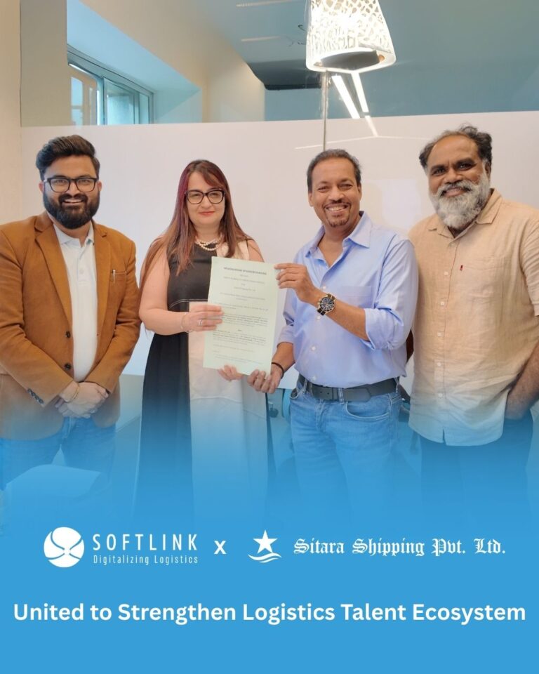 Softlink Academy, Sitara Shipping sign MoU to boost logistics talent