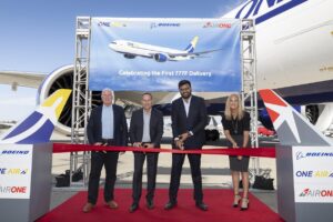 AIR ONE takes delivery of first Boeing 777 Freighter, second due 2025