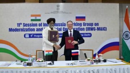 India, Russia sign protocol to boost industrial cooperation