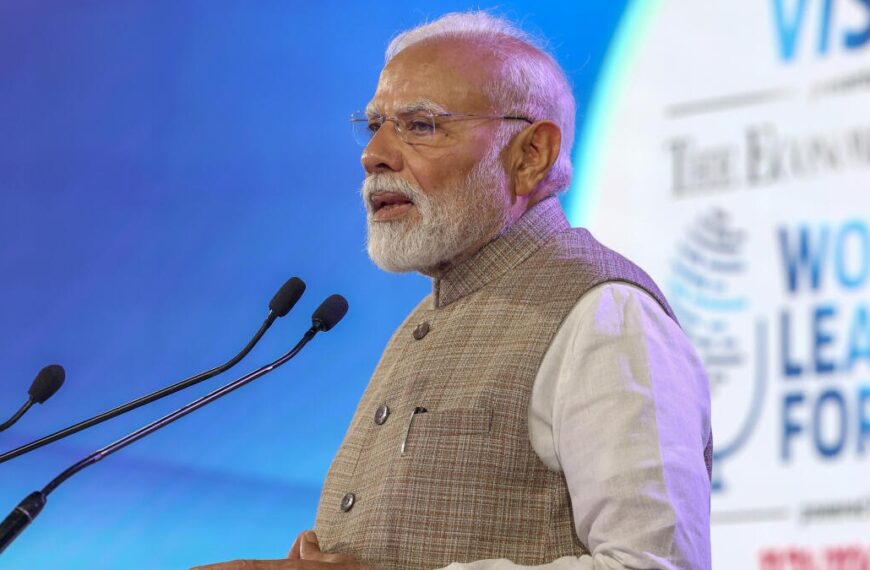 PM Modi outlines India’s reform drive…
