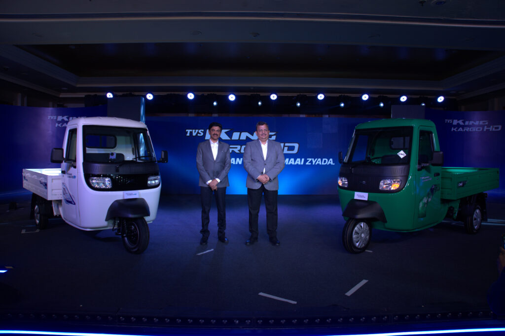 TVS launches King Kargo HD EV, redefining last-mile cargo mobility