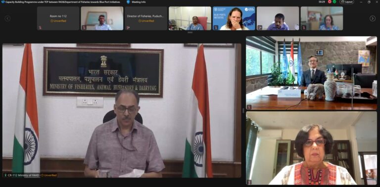 India & FAO launch Blue Ports initiative with ₹370 Cr investment in smart harbours