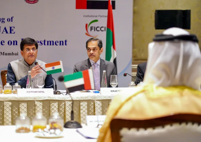 India-UAE high-level joint task force strengthens $38B trade & investment ties