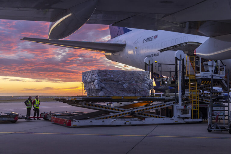 AIR ONE launches first scheduled freighter with Boeing 747F at EMA