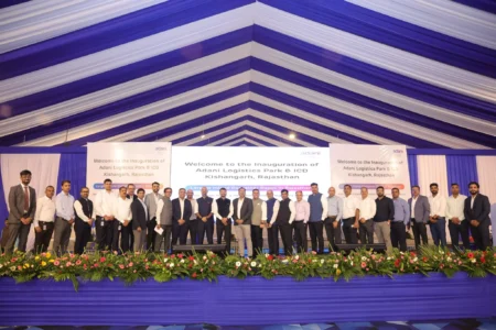 Adani opens logistics park & ICD in Kishangarh to boost connectivity