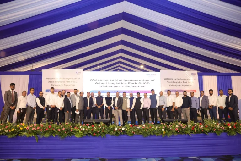 Adani opens logistics park & ICD in Kishangarh to boost connectivity Adani opens logistics park & ICD in Kishangarh to boost connectivity
