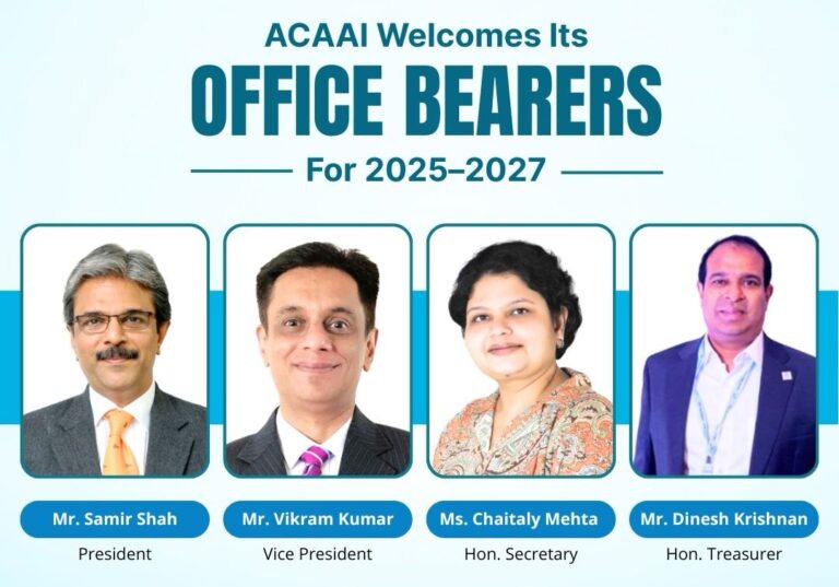 ACAAI elects new managing committee, Samir J Shah takes lead as President ACAAI elects new managing committee, Samir J Shah takes lead as President