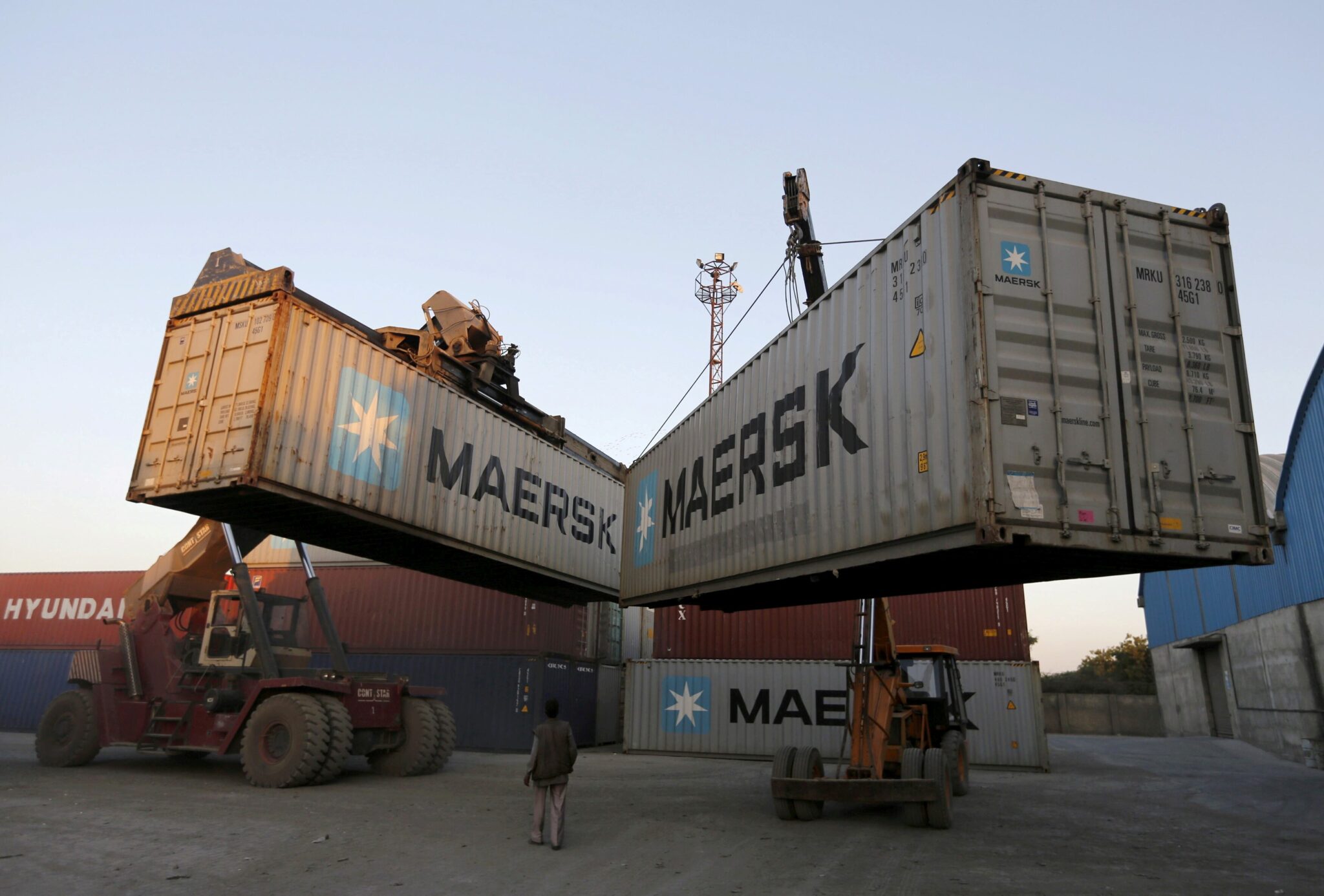 October Slump European shippers squeezed as freight rates slump; Maersk stands out ...