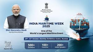 India Maritime Week 2025 to begin in Mumbai; PM Modi to address leaders