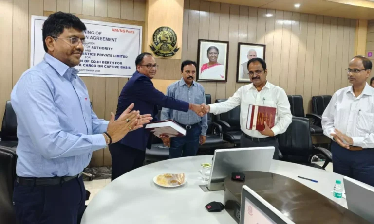 Paradip Port, AM/NS Ports sign pact to mechanise CQ-III berth