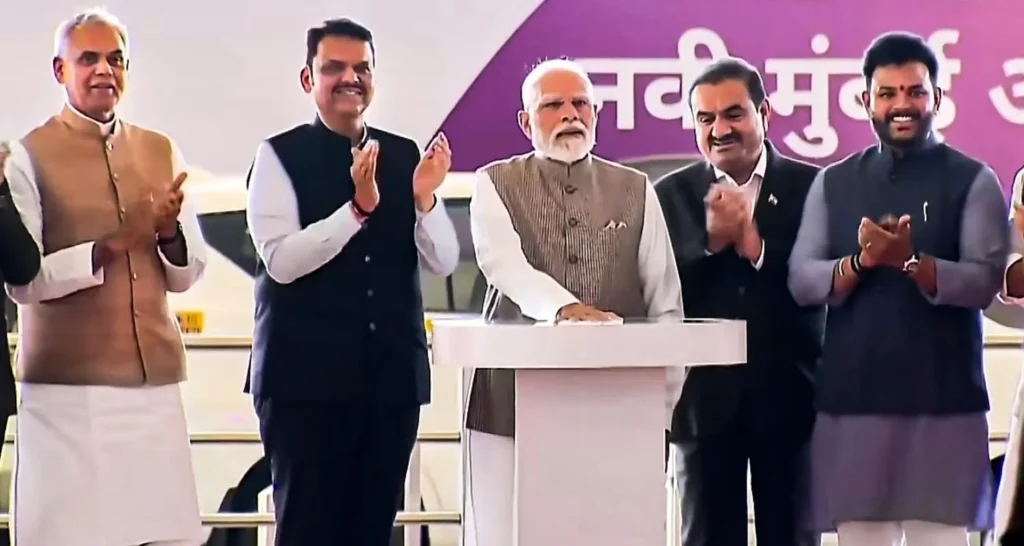 PM Modi inaugurates Phase 1 of Navi Mumbai International Airport