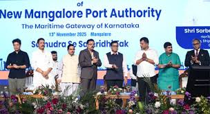 New Mangalore port sets 100-million tonne target by 2047 as Sonowal unveils mega projects