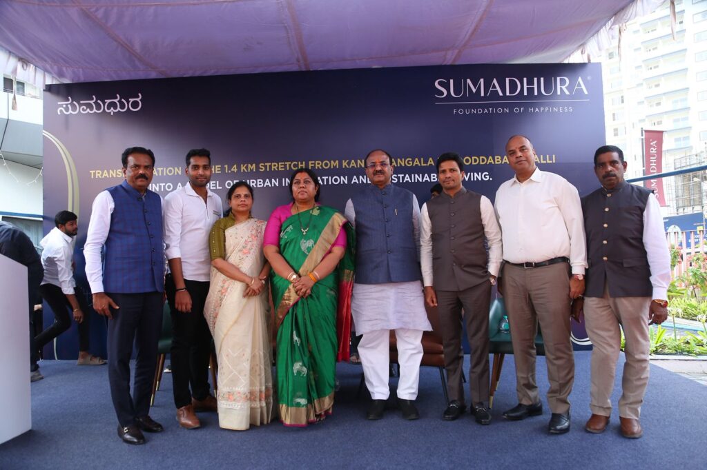 Sumadhura group unveils sustainable urban roadway for 5,000+ families in East Bengaluru