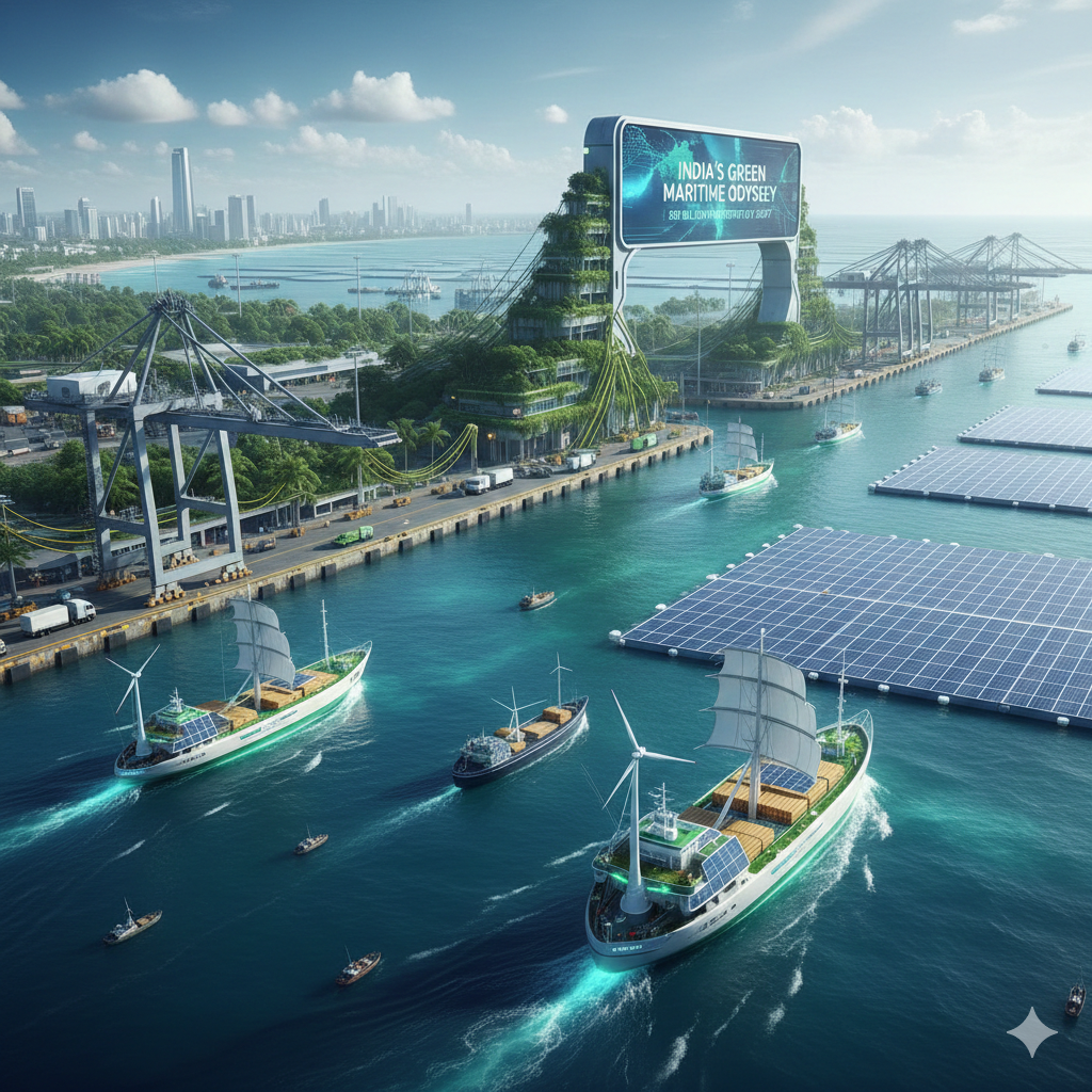India charts 'Green Maritime Odyssey' for sustainable ocean economy 1 India charts 'Green Maritime Odyssey' for sustainable ocean economy