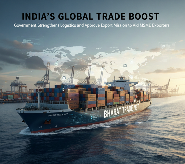 Government strengthens logistics and approves export mission to aid MSME exporters