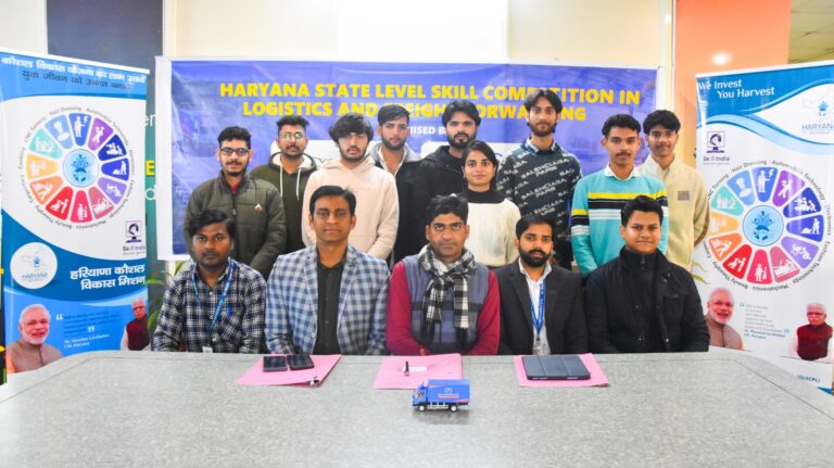 Om institute drives Haryana State Skill competitions 2026 in Logistics
