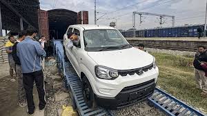 Maruti Suzuki dispatches 5.85 lakh vehicles by rail in CY2025, sets new record